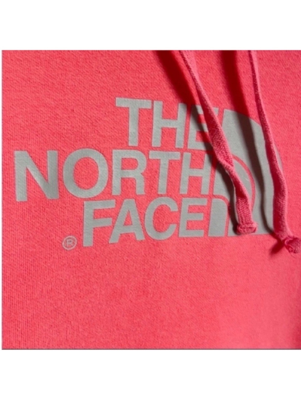 The North Face hoodie faded red half dome big logo - Picture 2 of 6